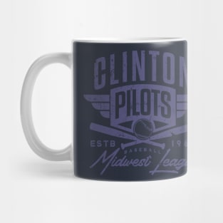 Clinton Pilots Baseball Mug